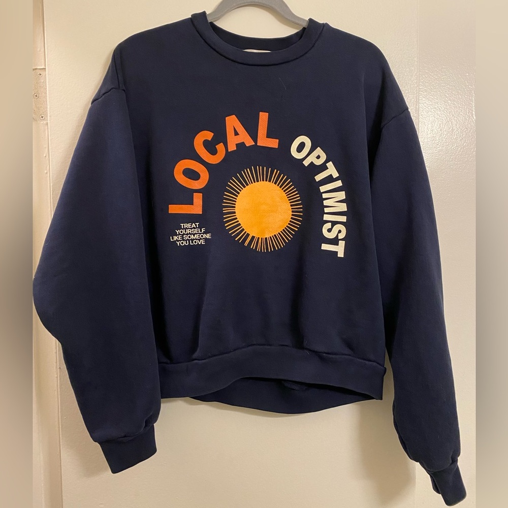 Madhappy Local Optimist Fleece Crewneck - Picture 3 of 6